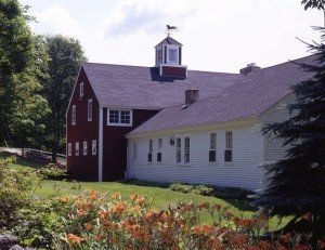 A beautiful post & beam barn home addition to an 18th Century cape.