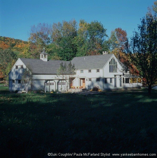 Yankee Barn Homes Lakehouse Indented Front Door Style