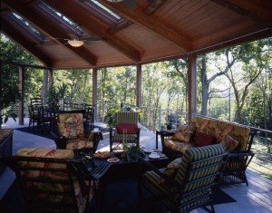 Yankee Barn Homes Outdoor Living Room