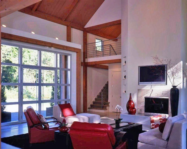 Yankee Barn Homes Contemporary with Gas Station Garage Door Dan Bristol Construction, Inc