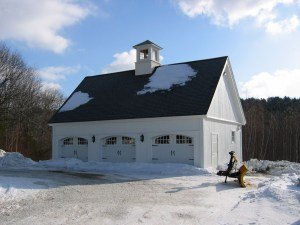 Timber Frame Garage