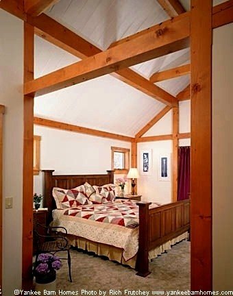 Timber Frame Bedroom