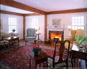 Timber Frame Room by Yankee Barn