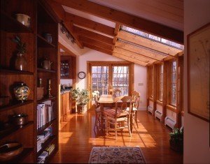 Post & Beam Kitchen with Storage