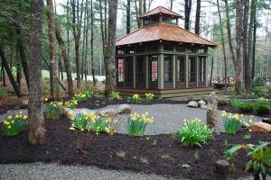 BeamBabe's Zen Garden; designed and put in by Terri Wilcox.