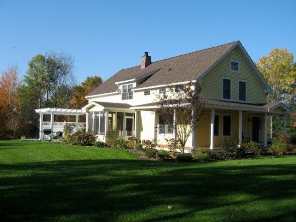 Farmhouse Style Yankee Barn Home Yankee Barn