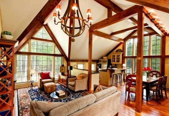 The Bennington Carriage House Interior Yankee Barn