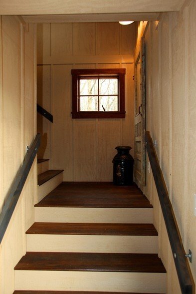 Barn Home Stairs carriage house
