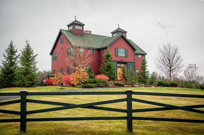 Timber Frame Traditional Barn Home