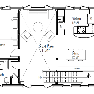 small barn house