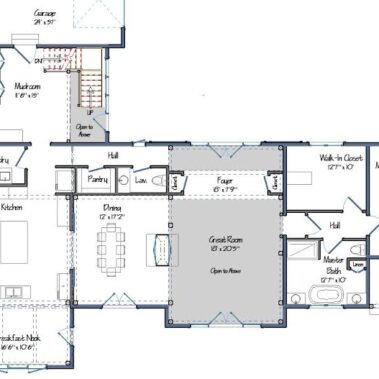 The Southold Floor Plan Level One