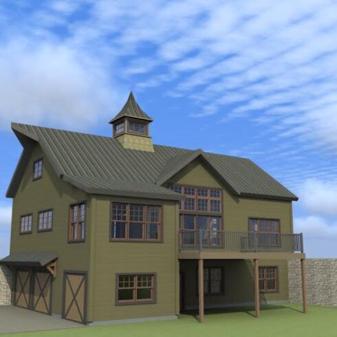 Barn House Plans - The Cabot