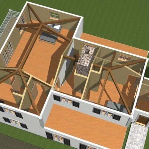 Post and Beam Visual Rendering