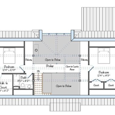 The Cabot Level Two Floor Plan