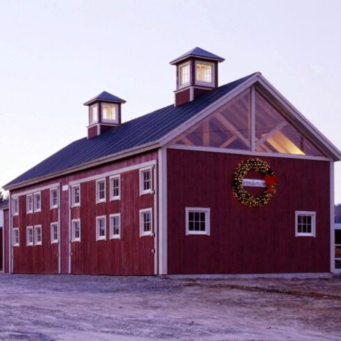 King Post Truss Barn