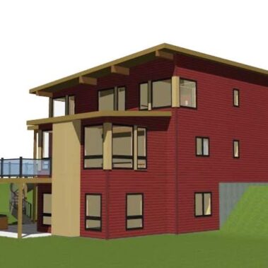 Mad River Modern Side Elevation