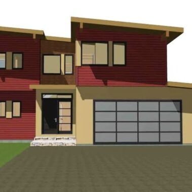 Mad River Modern Front Elevation