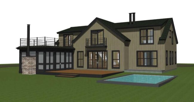 Barn Style Home