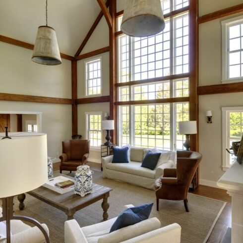 Yankee Barn Great Room at Laurel Hollow