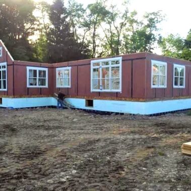 Post and Beam House Construction