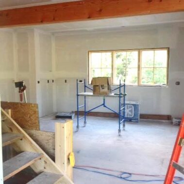 Cooperstown First Floor Construction
