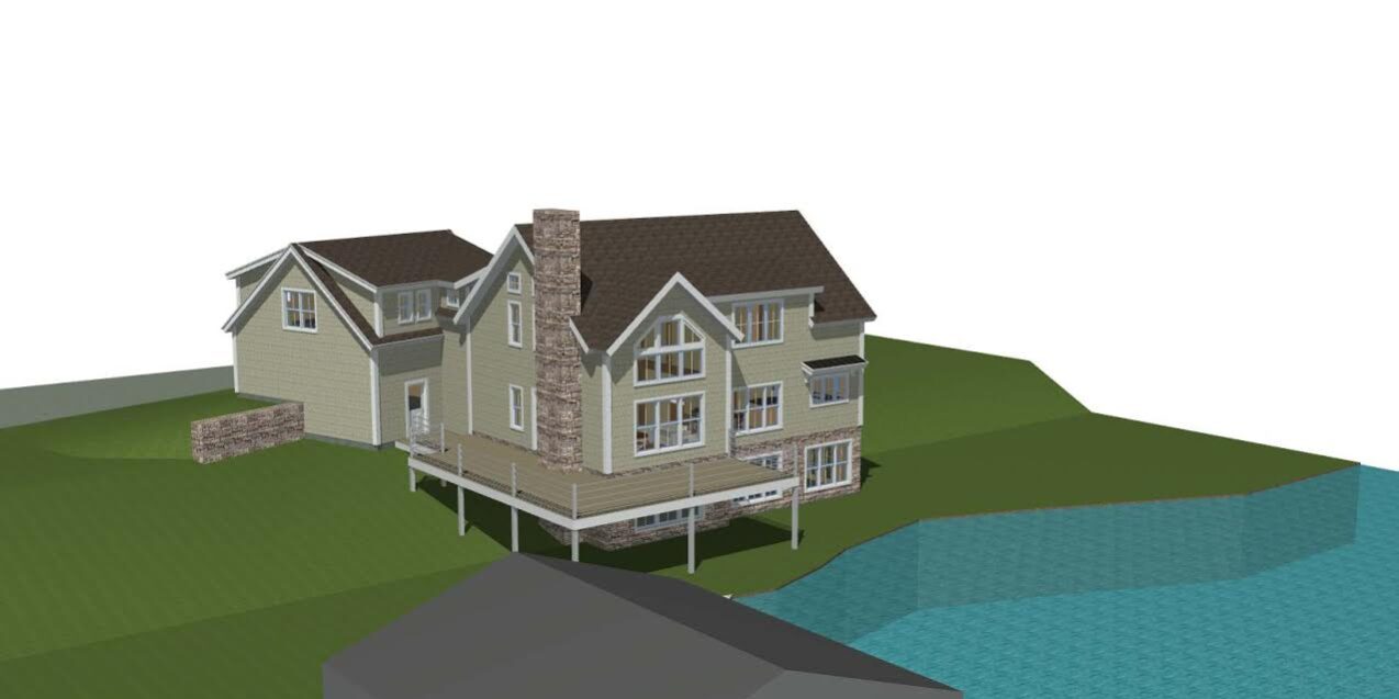 The Winnipesaukee timber frame