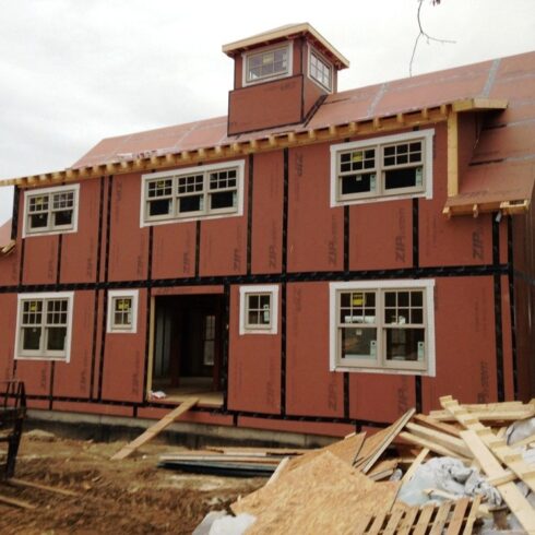 Mansfield Hollow Front Construction