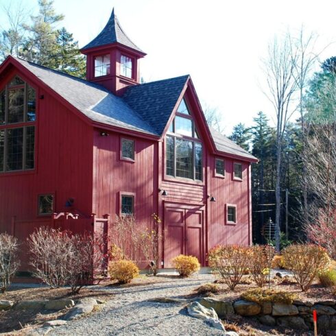Bennington carriage House Rear Elevation