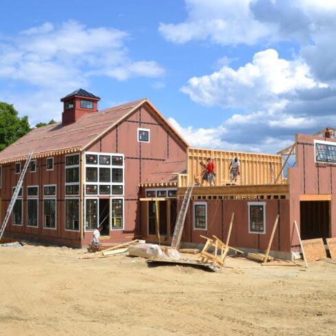 YBH House Build Site Construction