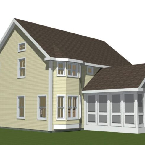 Custom timber frame home design