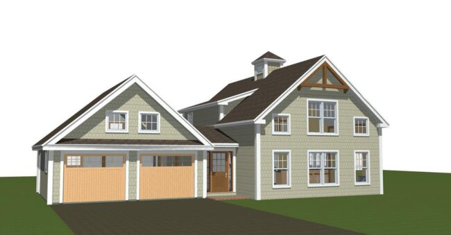 small barn home