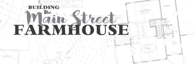 Main Street Farmhouse Banner Modern farmhouse