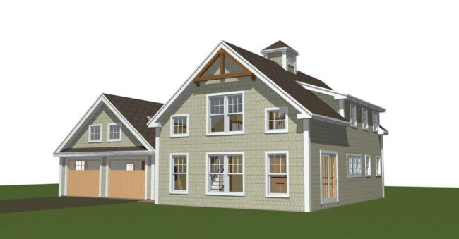 Small Barn House Design