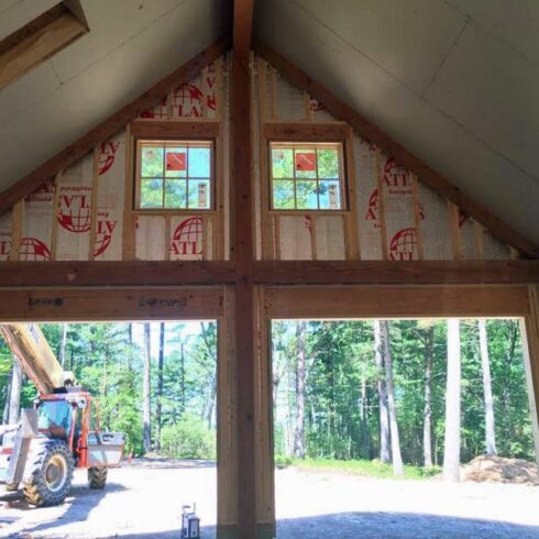 Garage Interior Construction