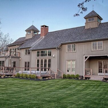Southold Barn House Back