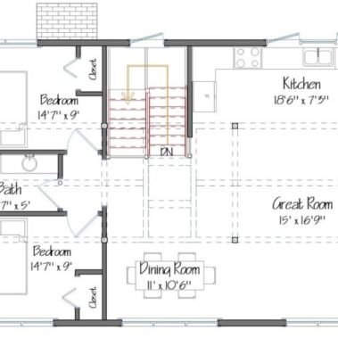 Spruceton Main Floor Plan