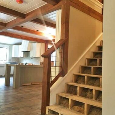 Stunning Post and Beam