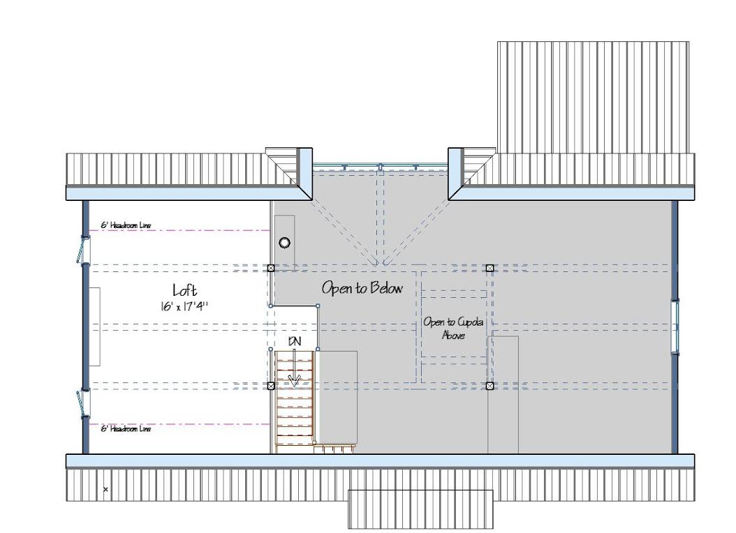 Cabot Barn Loft for Small Plan