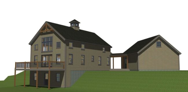 Small Post and Beam House Plans