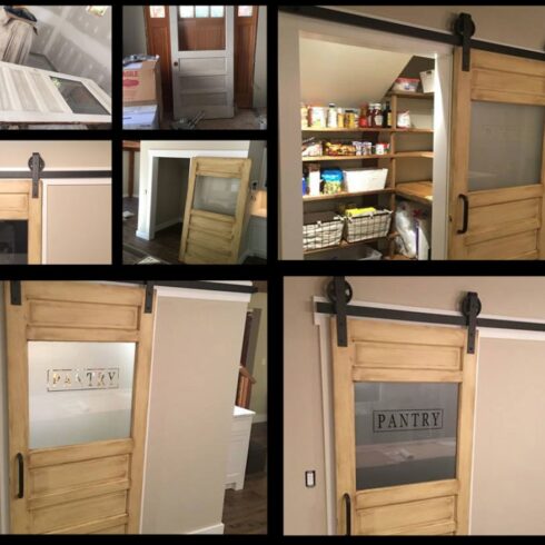 The Making of a Pantry Door