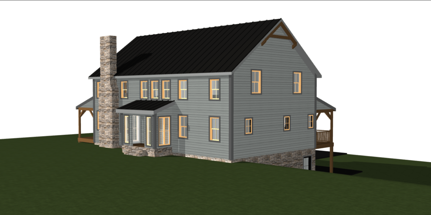 Blue Ridge Front Rendering